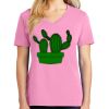 Ladies Core Cotton V Neck Tee Thumbnail