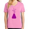 Ladies Core Cotton V Neck Tee Thumbnail