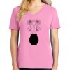 Ladies Core Cotton V Neck Tee Thumbnail
