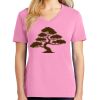 Ladies Core Cotton V Neck Tee Thumbnail