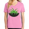 Ladies Core Cotton V Neck Tee Thumbnail