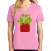 Ladies Core Cotton V Neck Tee Thumbnail