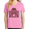 Ladies Core Cotton V Neck Tee Thumbnail