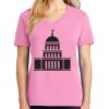 Ladies Core Cotton V Neck Tee Thumbnail