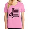 Ladies Core Cotton V Neck Tee Thumbnail