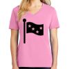 Ladies Core Cotton V Neck Tee Thumbnail