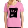 Ladies Core Cotton V Neck Tee Thumbnail