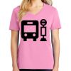 Ladies Core Cotton V Neck Tee Thumbnail