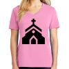 Ladies Core Cotton V Neck Tee Thumbnail