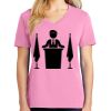 Ladies Core Cotton V Neck Tee Thumbnail