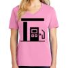 Ladies Core Cotton V Neck Tee Thumbnail