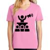 Ladies Core Cotton V Neck Tee Thumbnail