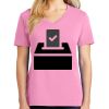 Ladies Core Cotton V Neck Tee Thumbnail