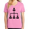 Ladies Core Cotton V Neck Tee Thumbnail