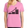 Ladies Core Cotton V Neck Tee Thumbnail