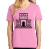Ladies Core Cotton V Neck Tee Thumbnail