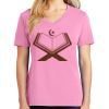 Ladies Core Cotton V Neck Tee Thumbnail