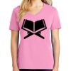 Ladies Core Cotton V Neck Tee Thumbnail