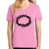 Ladies Core Cotton V Neck Tee Thumbnail