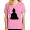 Ladies Core Cotton V Neck Tee Thumbnail