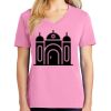 Ladies Core Cotton V Neck Tee Thumbnail