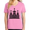 Ladies Core Cotton V Neck Tee Thumbnail