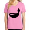 Ladies Core Cotton V Neck Tee Thumbnail
