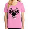 Ladies Core Cotton V Neck Tee Thumbnail