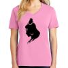 Ladies Core Cotton V Neck Tee Thumbnail