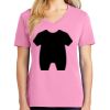 Ladies Core Cotton V Neck Tee Thumbnail