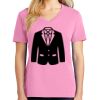 Ladies Core Cotton V Neck Tee Thumbnail