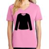Ladies Core Cotton V Neck Tee Thumbnail
