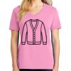 Ladies Core Cotton V Neck Tee Thumbnail