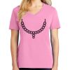 Ladies Core Cotton V Neck Tee Thumbnail