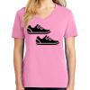 Ladies Core Cotton V Neck Tee Thumbnail