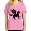 Ladies Core Cotton V Neck Tee Thumbnail