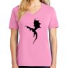 Ladies Core Cotton V Neck Tee Thumbnail