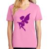 Ladies Core Cotton V Neck Tee Thumbnail