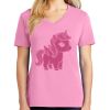 Ladies Core Cotton V Neck Tee Thumbnail