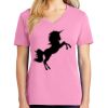 Ladies Core Cotton V Neck Tee Thumbnail