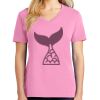 Ladies Core Cotton V Neck Tee Thumbnail