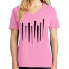Ladies Core Cotton V Neck Tee Thumbnail