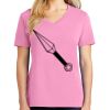 Ladies Core Cotton V Neck Tee Thumbnail