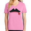 Ladies Core Cotton V Neck Tee Thumbnail