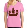 Ladies Core Cotton V Neck Tee Thumbnail