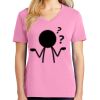 Ladies Core Cotton V Neck Tee Thumbnail