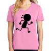 Ladies Core Cotton V Neck Tee Thumbnail