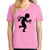 Ladies Core Cotton V Neck Tee Thumbnail