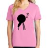 Ladies Core Cotton V Neck Tee Thumbnail