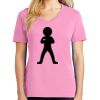 Ladies Core Cotton V Neck Tee Thumbnail
